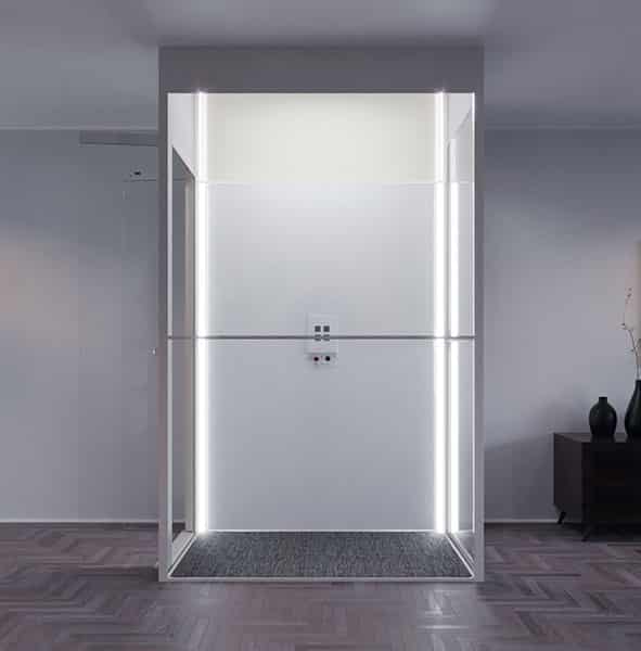 traffic white flooring lift