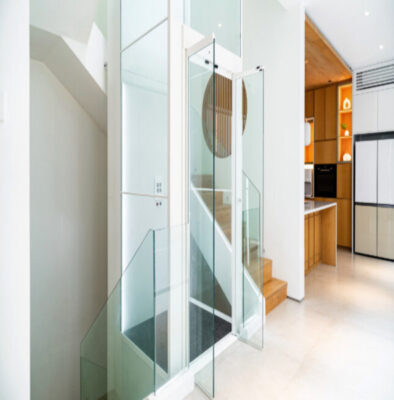glass elevator for small home