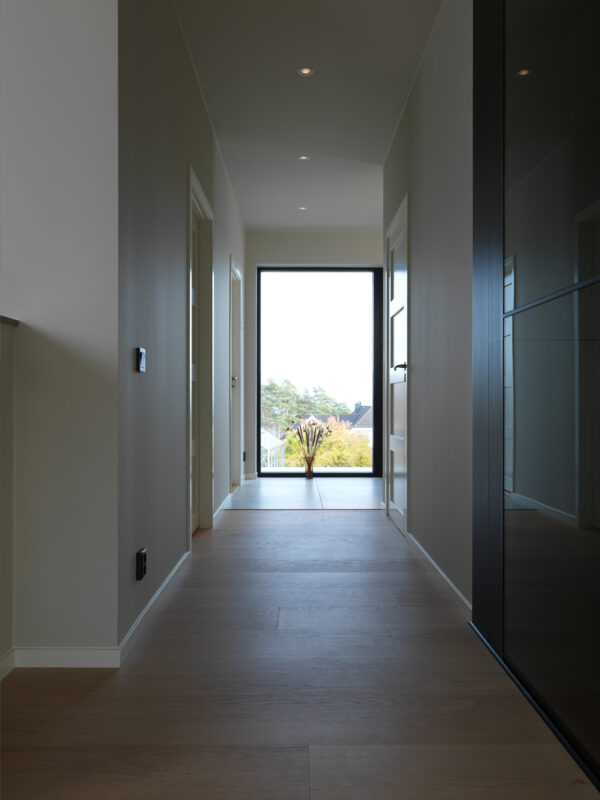 Hallway of Villa Lyskulle.