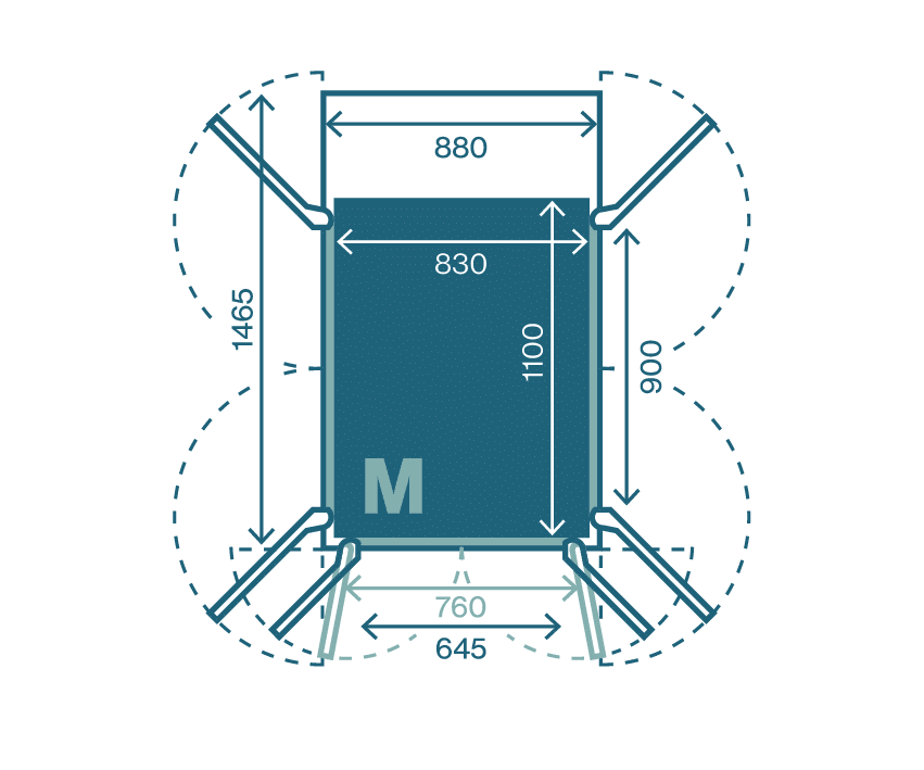 A small house lift M size