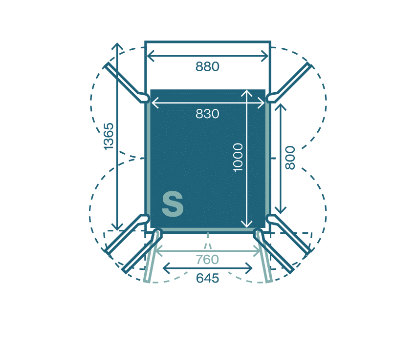 A small house lift S size