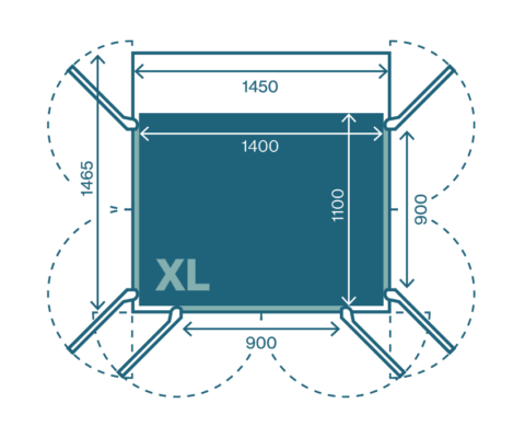 A small house lift XL size