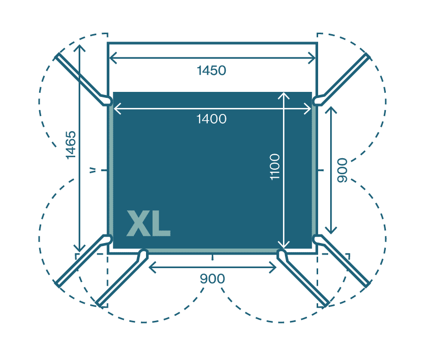 A small house lift XL size