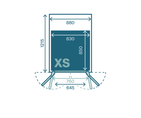 A small house lift XS size