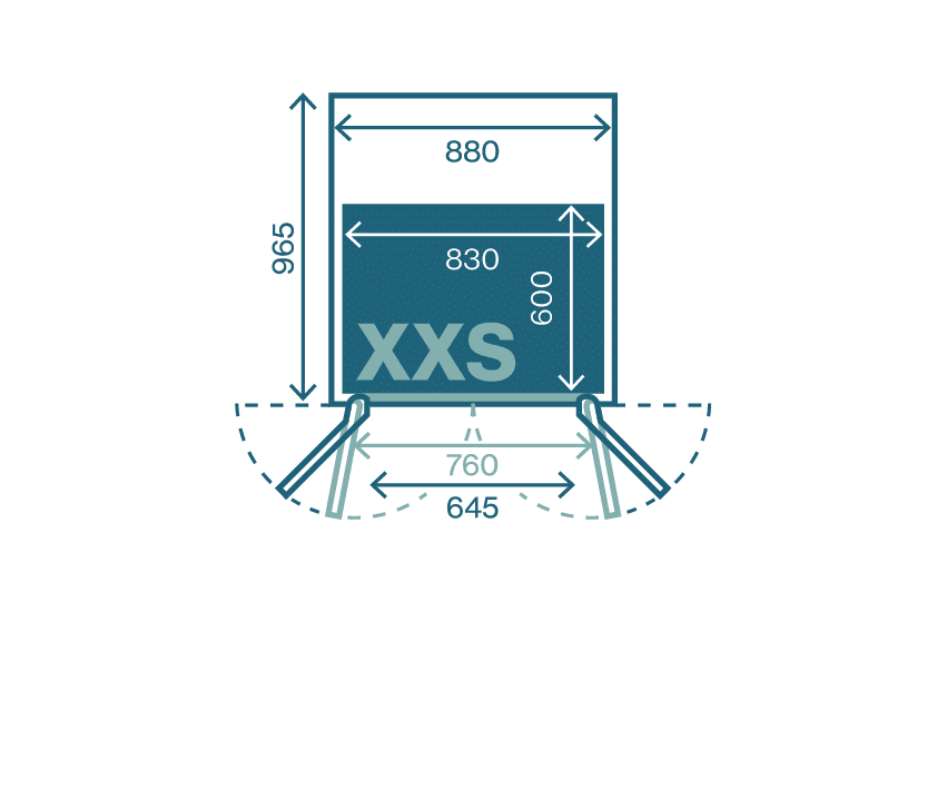 A small house lift XXS size